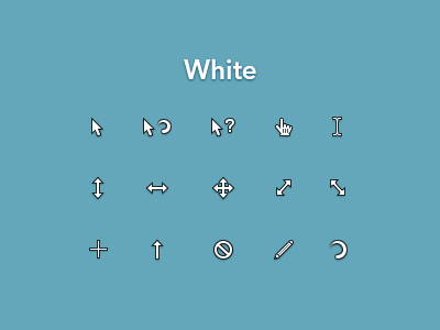Cursor White♥